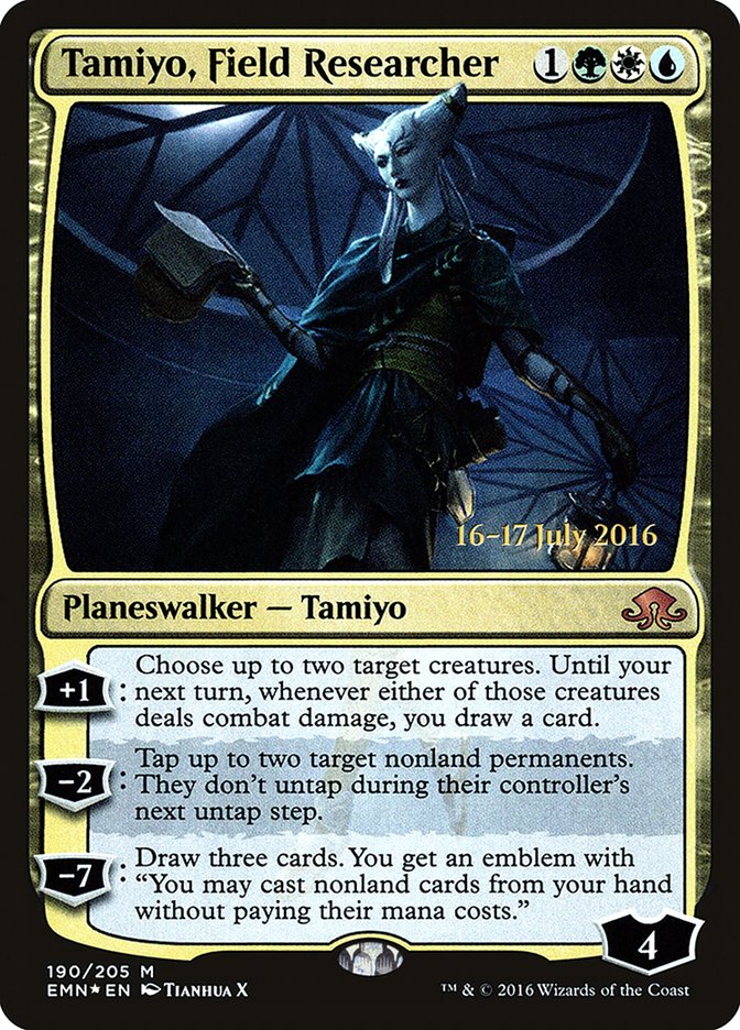 Tamiyo, Field Researcher [Eldritch Moon Prerelease Promos] - The Mythic Store | 24h Order Processing