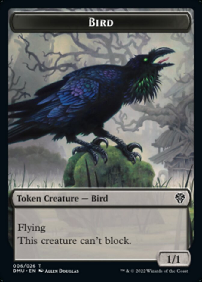 Phyrexian // Bird (006) Double-Sided Token [Dominaria United Tokens] - The Mythic Store | 24h Order Processing