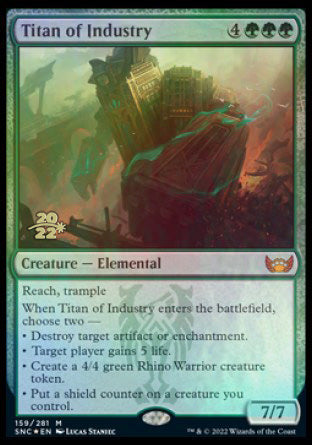 Titan of Industry [Streets of New Capenna Prerelease Promos] - The Mythic Store | 24h Order Processing