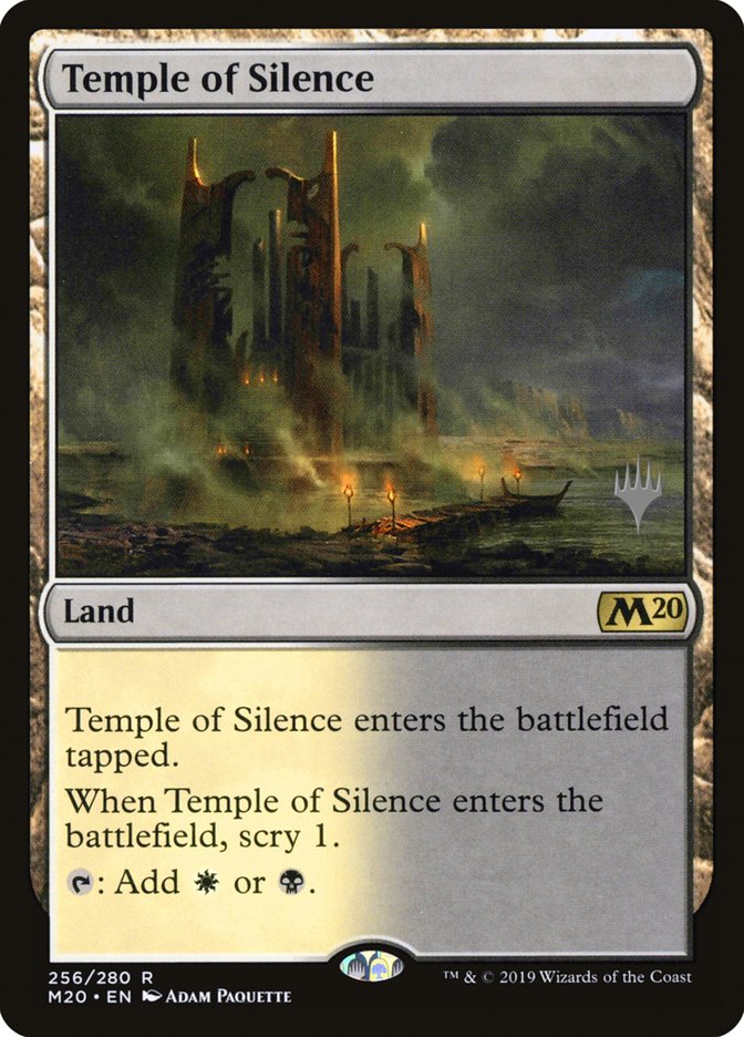 Temple of Silence (Promo Pack) [Core Set 2020 Promos] - The Mythic Store | 24h Order Processing