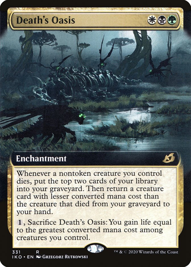 Death's Oasis (Extended Art) [Ikoria: Lair of Behemoths] - The Mythic Store | 24h Order Processing