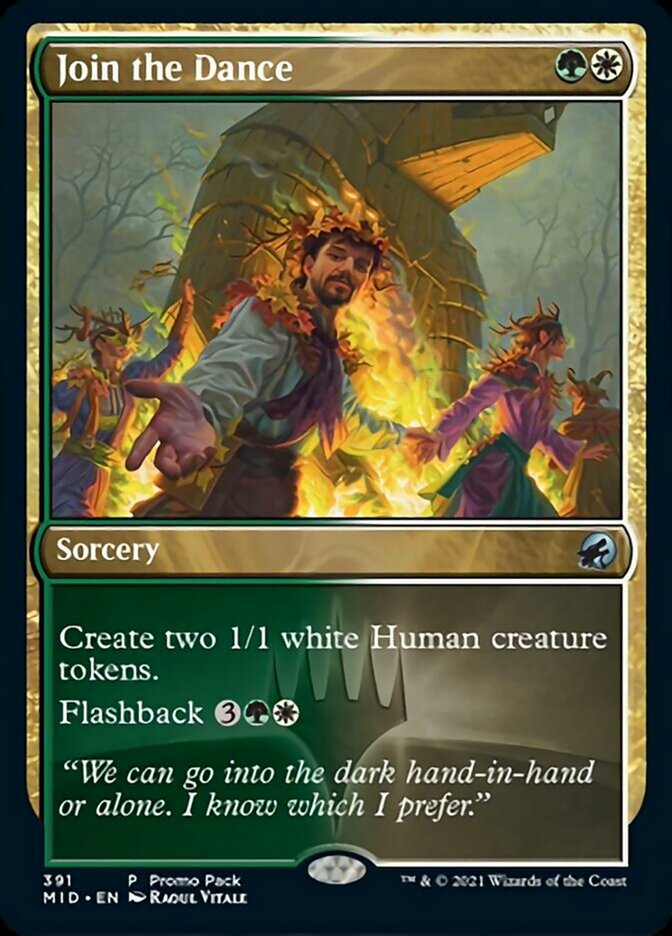 Join the Dance (Promo Pack) [Innistrad: Midnight Hunt Promos] - The Mythic Store | 24h Order Processing