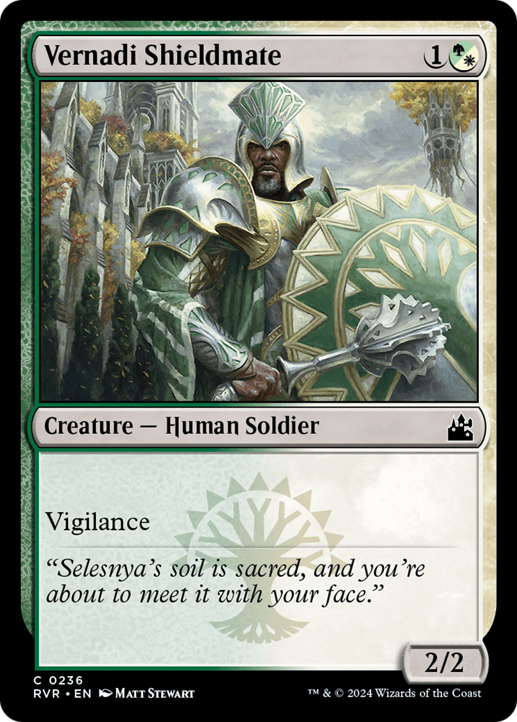 Vernadi Shieldmate [Ravnica Remastered] - The Mythic Store | 24h Order Processing