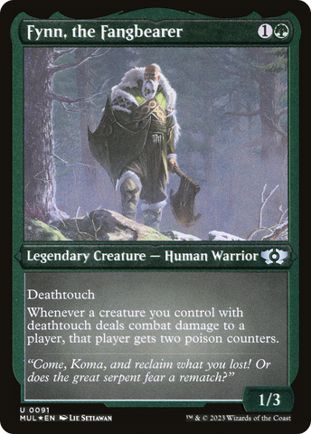 Fynn, the Fangbearer (Foil Etched) [Multiverse Legends] - The Mythic Store | 24h Order Processing