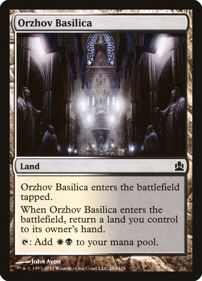 Orzhov Basilica [Commander 2011] - The Mythic Store | 24h Order Processing