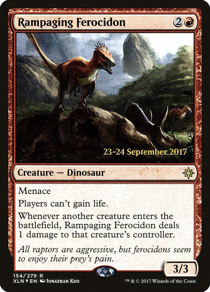 Rampaging Ferocidon [Ixalan Prerelease Promos] - The Mythic Store | 24h Order Processing