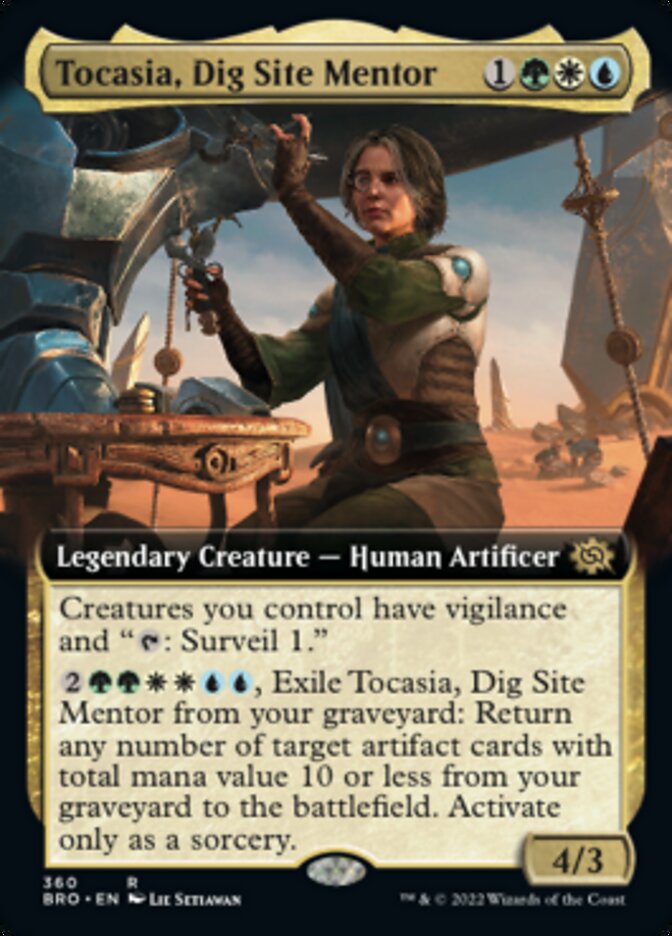 Tocasia, Dig Site Mentor (Extended Art) [The Brothers' War] - The Mythic Store | 24h Order Processing