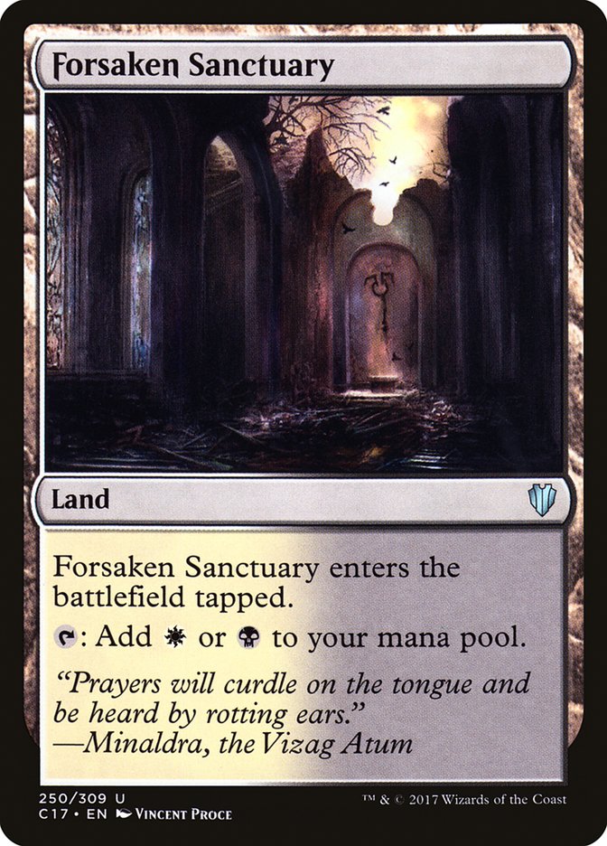 Forsaken Sanctuary [Commander 2017] - The Mythic Store | 24h Order Processing