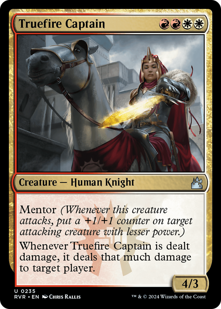 Truefire Captain [Ravnica Remastered] - The Mythic Store | 24h Order Processing
