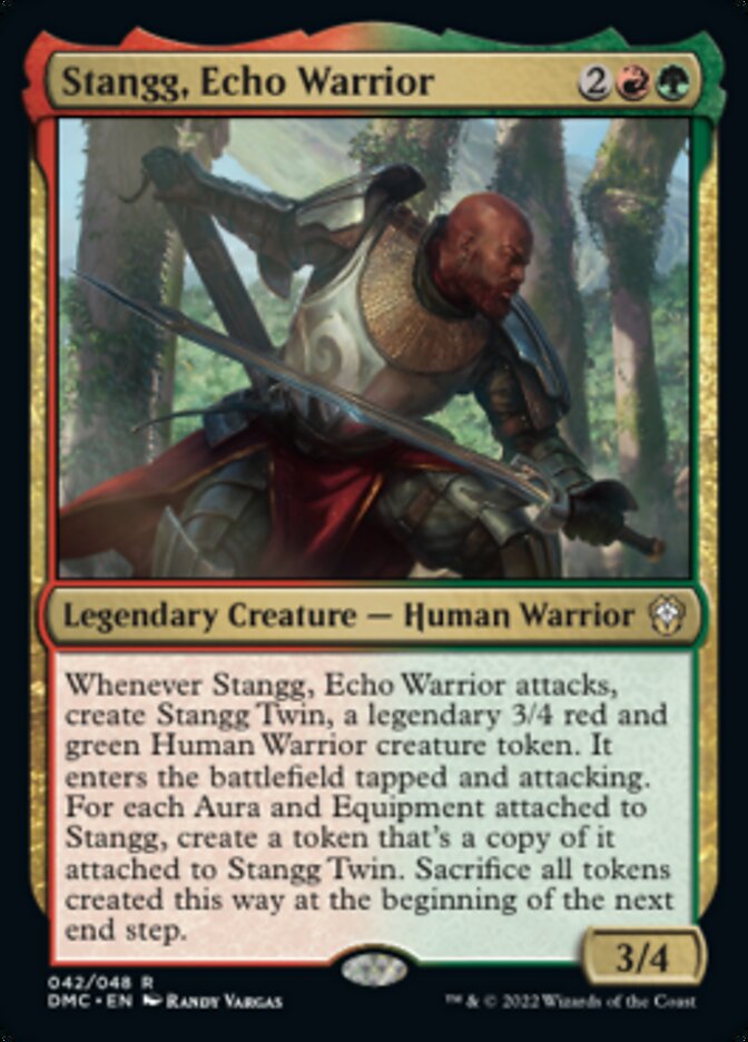 Stangg, Echo Warrior [Dominaria United Commander] - The Mythic Store | 24h Order Processing
