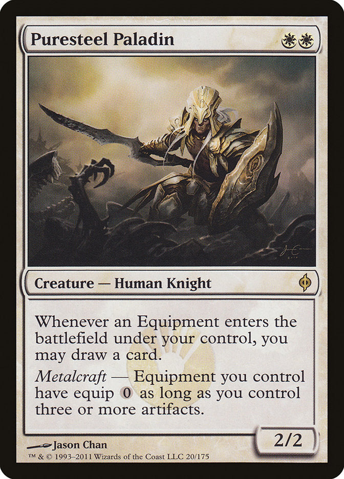 Puresteel Paladin [New Phyrexia] - The Mythic Store | 24h Order Processing