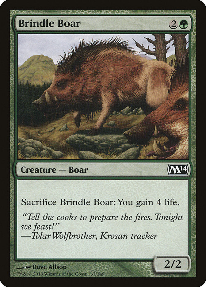 Brindle Boar [Magic 2014] - The Mythic Store | 24h Order Processing
