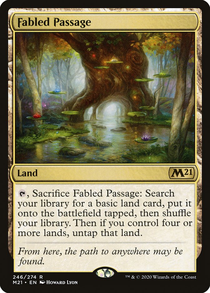 Fabled Passage [Core Set 2021] - The Mythic Store | 24h Order Processing