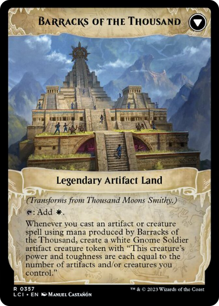 Thousand Moons Smithy // Barracks of the Thounsand [The Lost Caverns of Ixalan] - The Mythic Store | 24h Order Processing