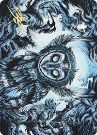 Vega, the Watcher Art Card (Gold-Stamped Signature) [Kaldheim Art Series] - The Mythic Store | 24h Order Processing