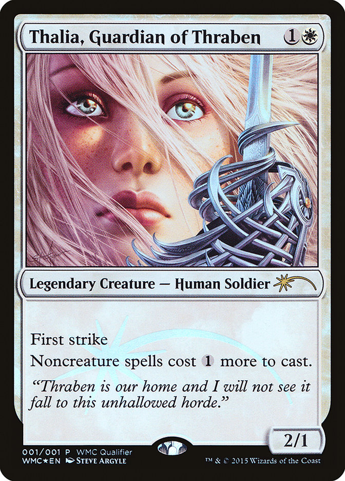 Thalia, Guardian of Thraben [World Magic Cup Qualifiers] - The Mythic Store | 24h Order Processing