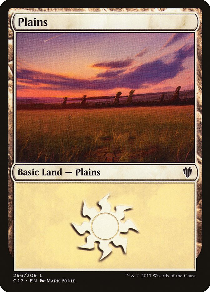 Plains (296) [Commander 2017] - The Mythic Store | 24h Order Processing