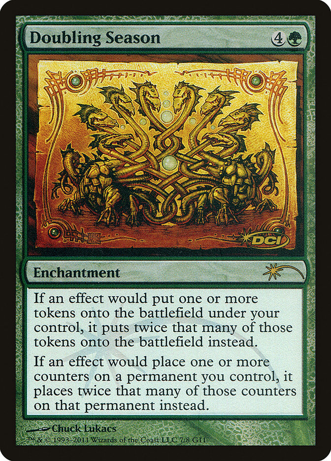 Doubling Season [Judge Gift Cards 2011] - The Mythic Store | 24h Order Processing