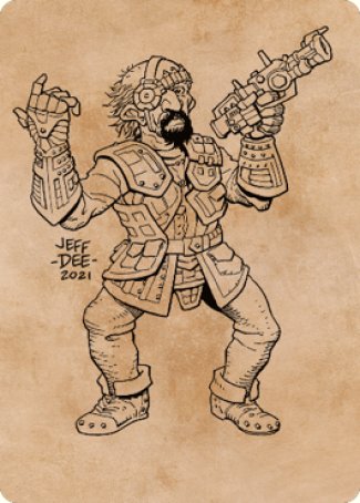 Jan Jansen, Chaos Crafter Art Card [Commander Legends: Battle for Baldur's Gate Art Series] - The Mythic Store | 24h Order Processing