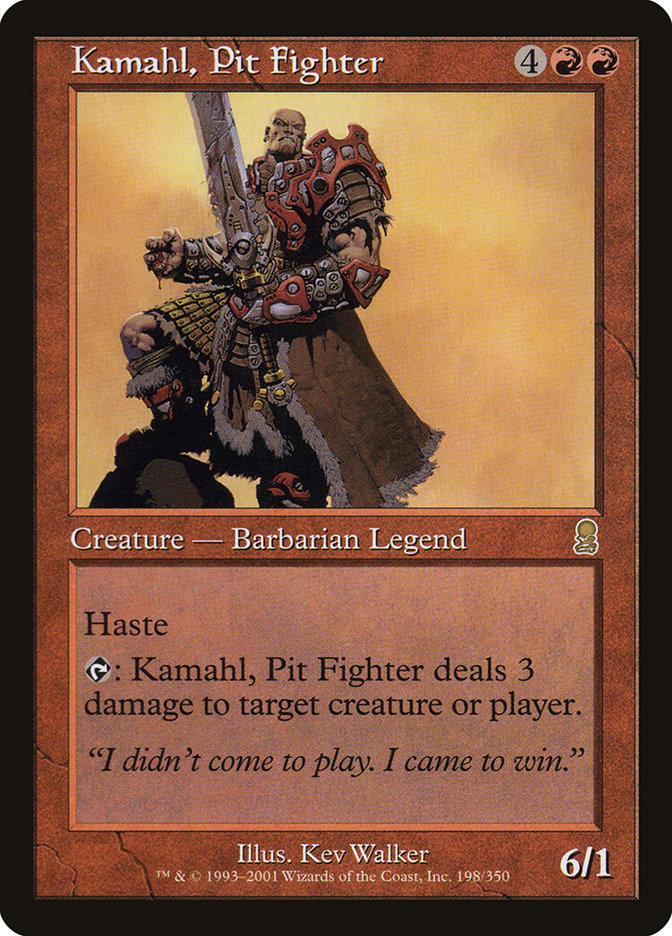 Kamahl, Pit Fighter [Odyssey] - The Mythic Store | 24h Order Processing
