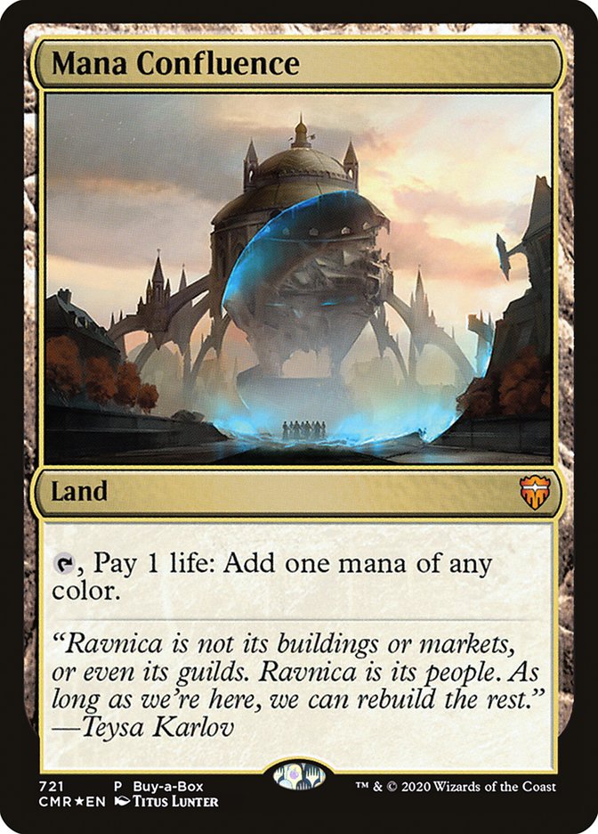 Mana Confluence (Buy-A-Box) [Commander Legends Promos] - The Mythic Store | 24h Order Processing