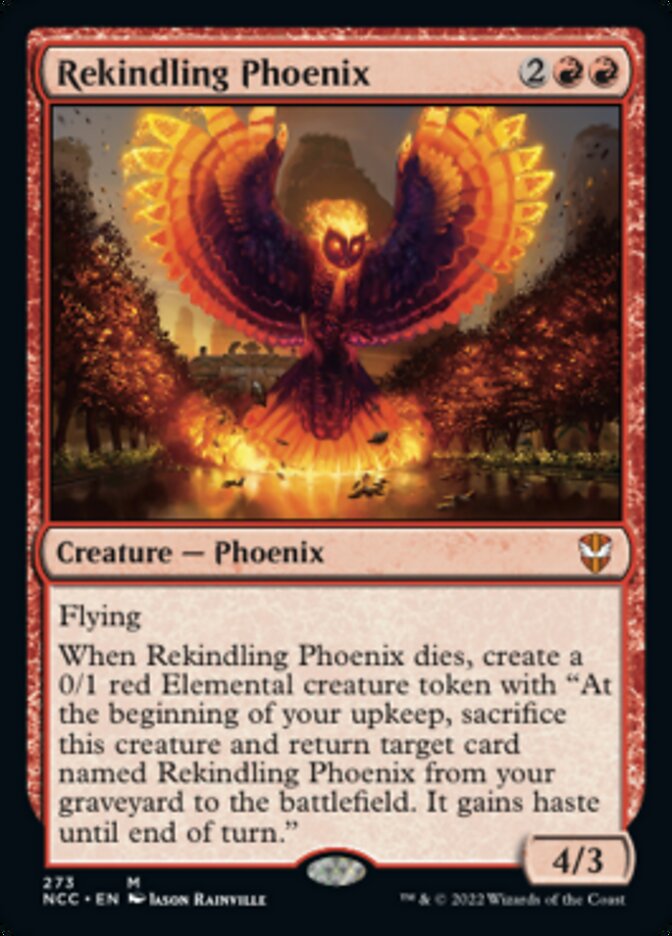 Rekindling Phoenix [Streets of New Capenna Commander] - The Mythic Store | 24h Order Processing