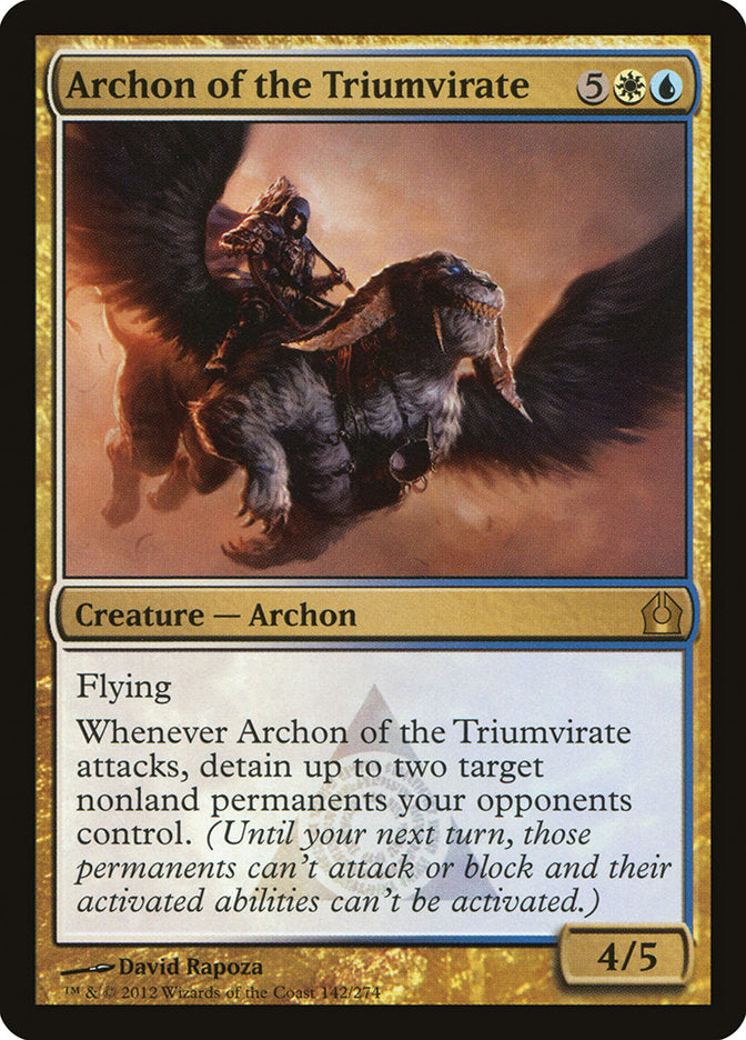 Archon of the Triumvirate [Return to Ravnica] - The Mythic Store | 24h Order Processing