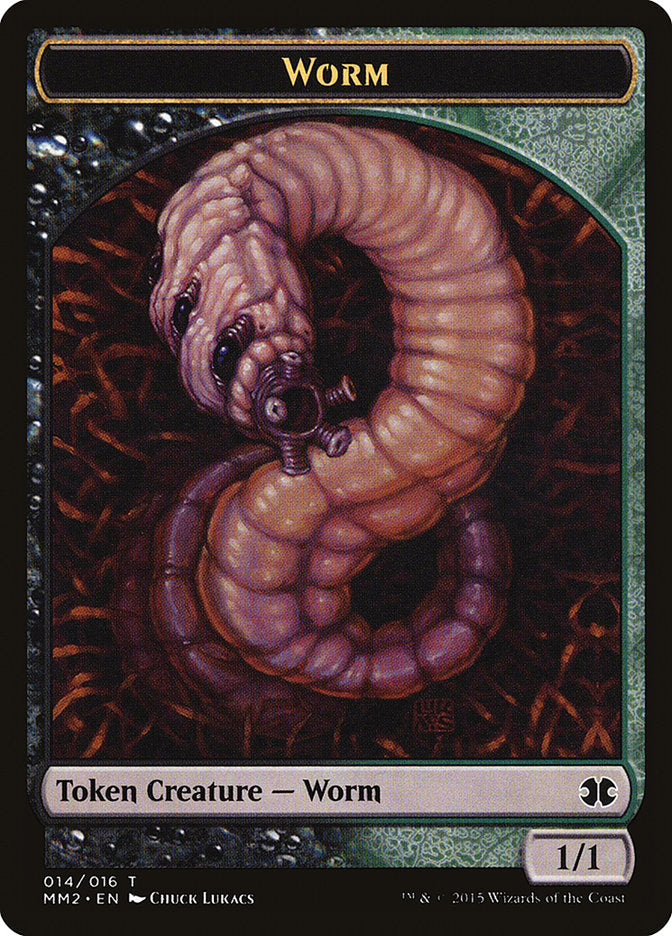 Worm Token [Modern Masters 2015 Tokens] - The Mythic Store | 24h Order Processing