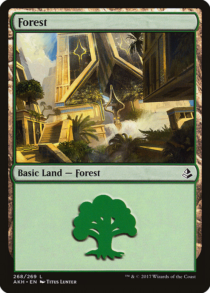 Forest (268) [Amonkhet] - The Mythic Store | 24h Order Processing