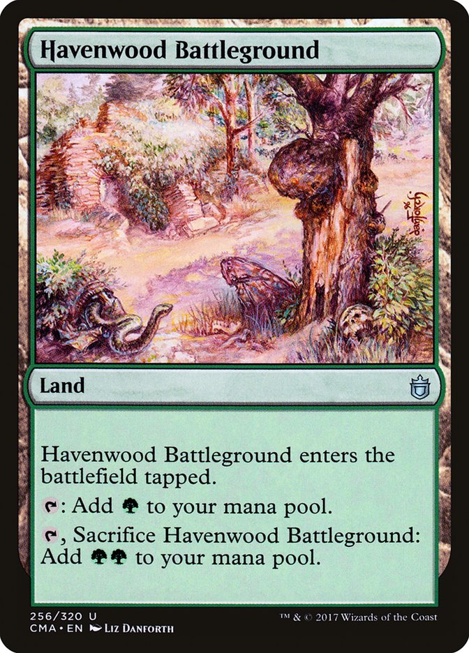 Havenwood Battleground [Commander Anthology] - The Mythic Store | 24h Order Processing