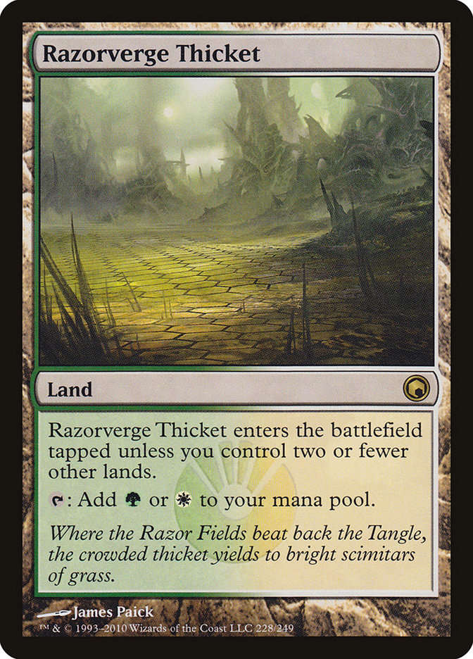 Razorverge Thicket [Scars of Mirrodin] - The Mythic Store | 24h Order Processing