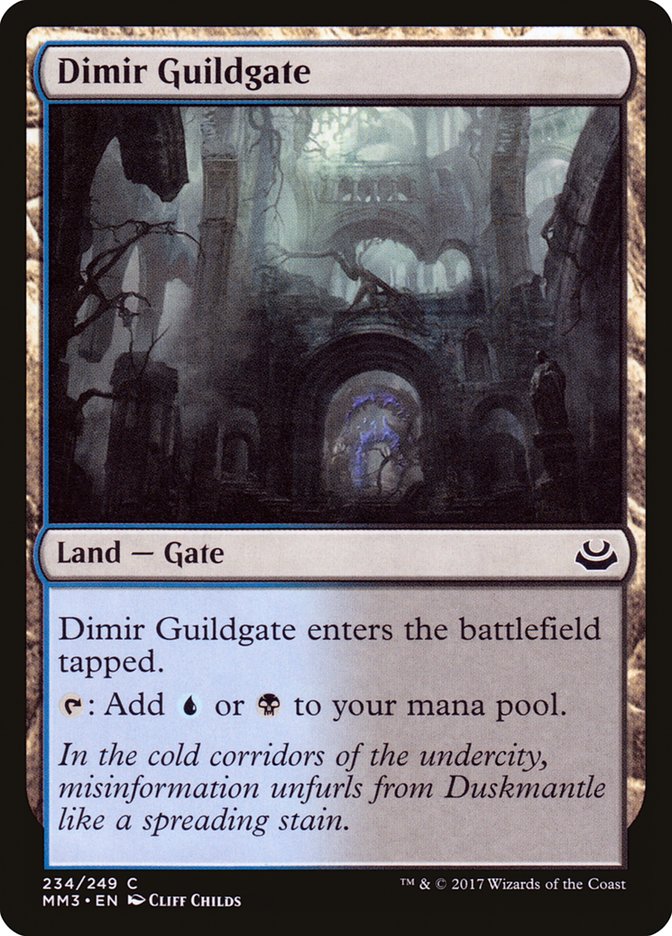 Dimir Guildgate [Modern Masters 2017] - The Mythic Store | 24h Order Processing