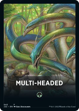 Multi-Headed Theme Card [Jumpstart 2022 Front Cards] - The Mythic Store | 24h Order Processing