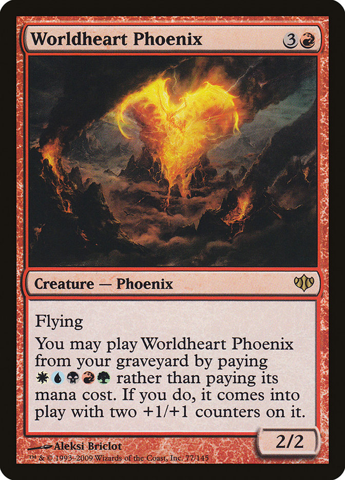 Worldheart Phoenix [Conflux] - The Mythic Store | 24h Order Processing