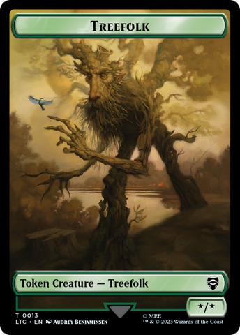 Treefolk // Food Token [The Lord of the Rings: Tales of Middle-Earth Commander Tokens] - The Mythic Store | 24h Order Processing