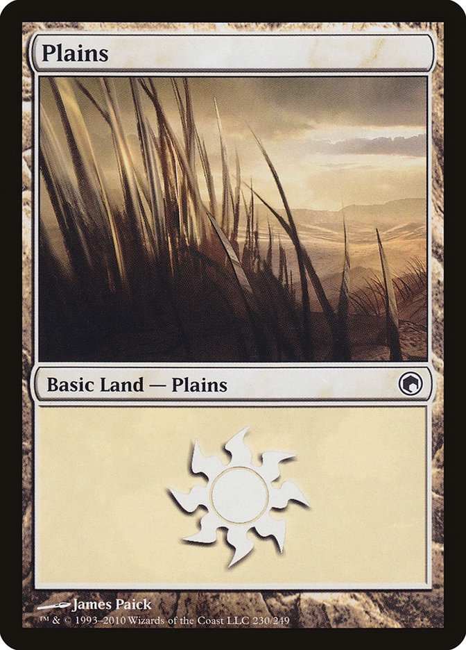 Plains (230) [Scars of Mirrodin] - The Mythic Store | 24h Order Processing