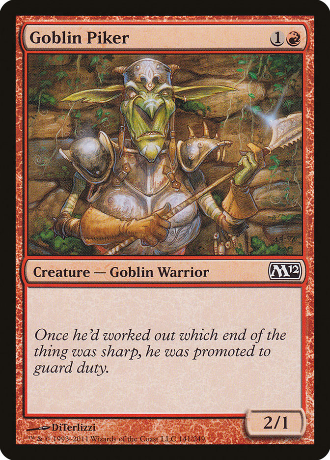 Goblin Piker [Magic 2012] - The Mythic Store | 24h Order Processing