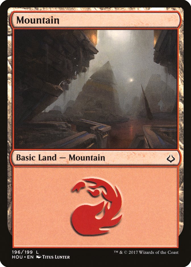 Mountain (196) [Hour of Devastation] - The Mythic Store | 24h Order Processing