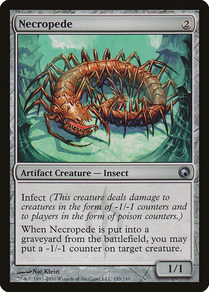 Necropede [Scars of Mirrodin] - The Mythic Store | 24h Order Processing