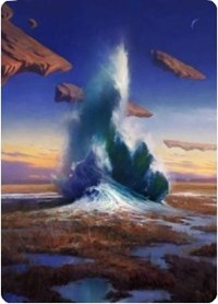 Flooded Strand Art Card [Zendikar Rising Art Series] - The Mythic Store | 24h Order Processing