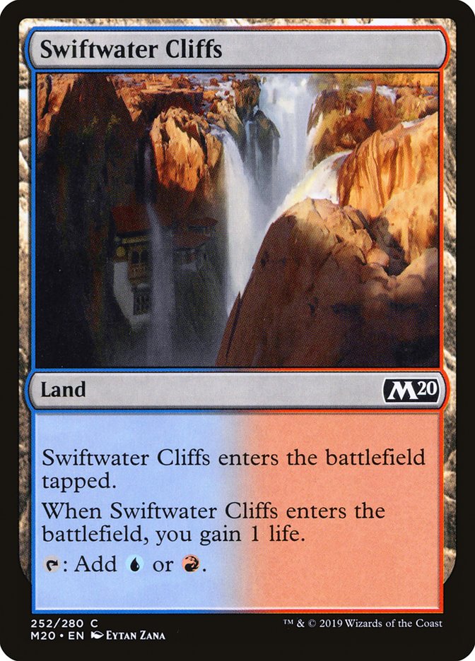 Swiftwater Cliffs [Core Set 2020] - The Mythic Store | 24h Order Processing