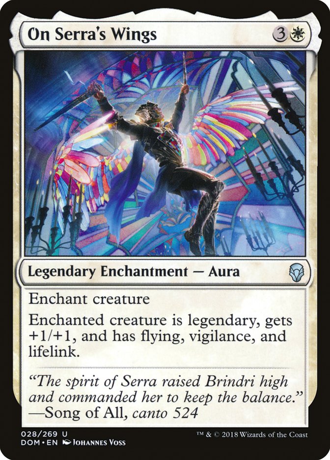 On Serra's Wings [Dominaria] - The Mythic Store | 24h Order Processing