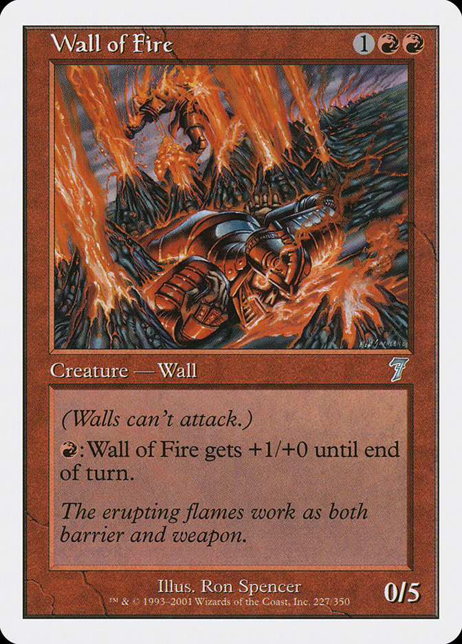 Wall of Fire [Seventh Edition] - The Mythic Store | 24h Order Processing
