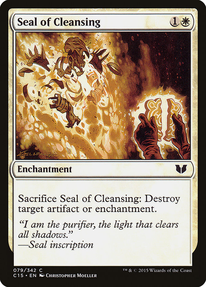 Seal of Cleansing [Commander 2015] - The Mythic Store | 24h Order Processing