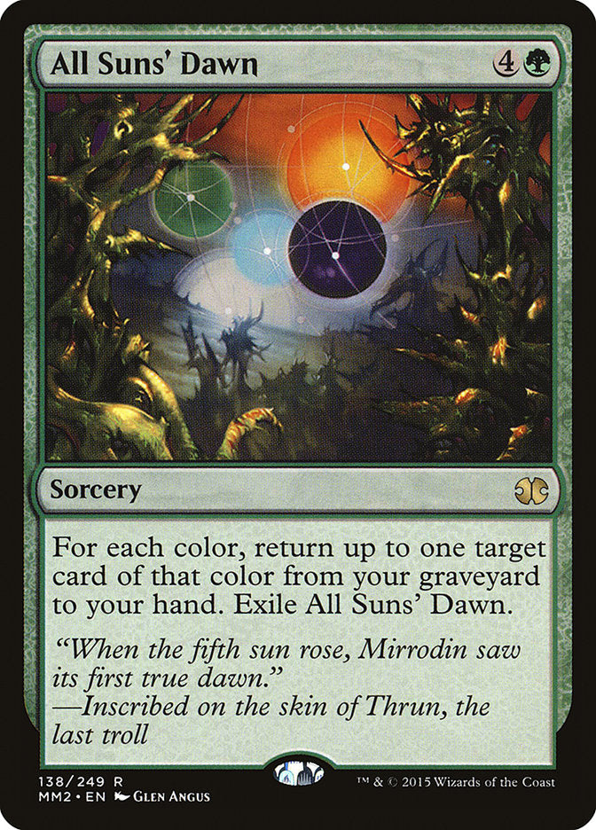 All Suns' Dawn [Modern Masters 2015] - The Mythic Store | 24h Order Processing