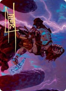 Toralf, God of Fury Art Card (Gold-Stamped Signature) [Kaldheim Art Series] - The Mythic Store | 24h Order Processing