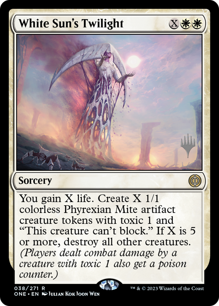 White Sun's Twilight (Promo Pack) [Phyrexia: All Will Be One Promos] - The Mythic Store | 24h Order Processing