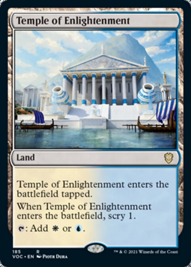Temple of Enlightenment [Innistrad: Crimson Vow Commander] - The Mythic Store | 24h Order Processing