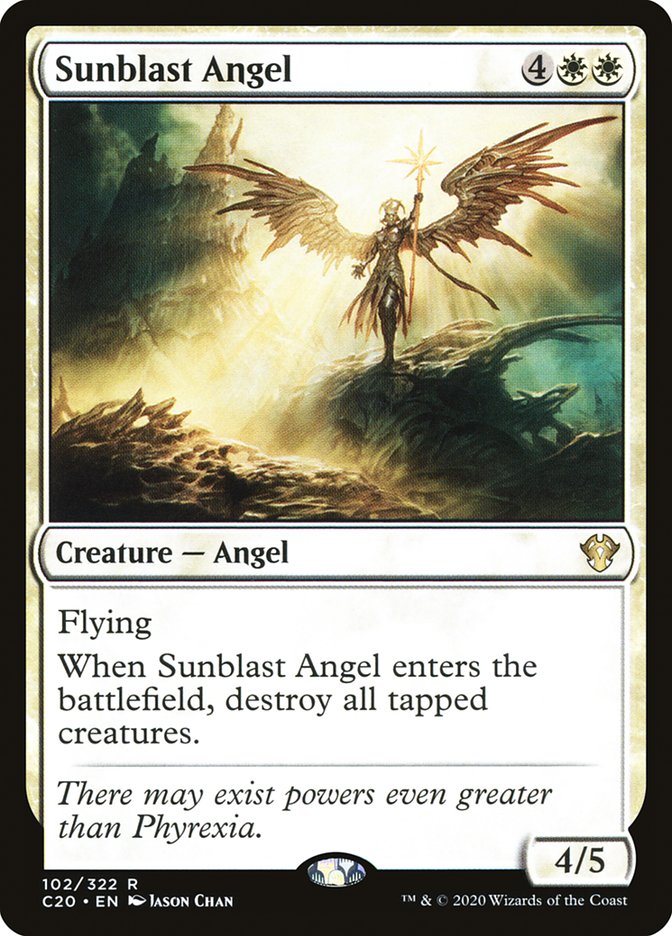 Sunblast Angel [Commander 2020] - The Mythic Store | 24h Order Processing