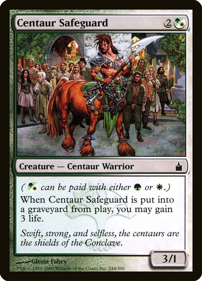 Centaur Safeguard [Ravnica: City of Guilds] - The Mythic Store | 24h Order Processing